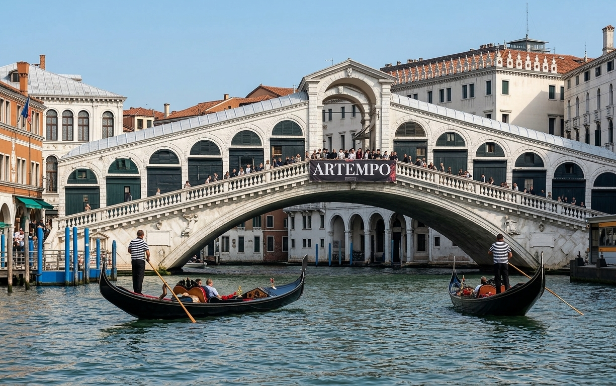Venise et ses gondoles