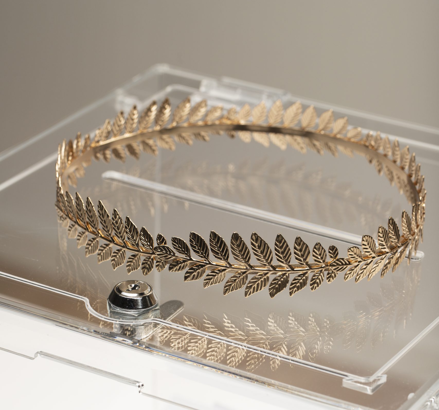 bracelet-jonc-laurier-plaqué-or-femme